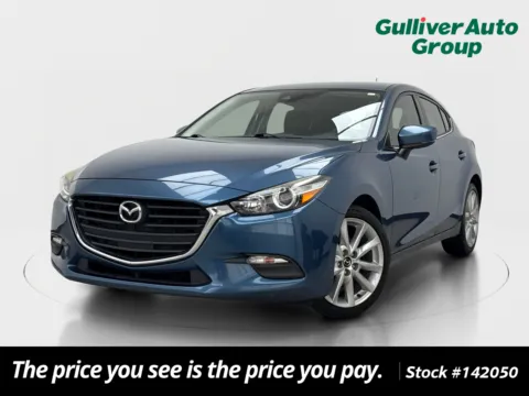 Blue 2017 Mazda Mazda3 Touring for sale in Plano, TX