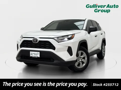 White 2023 Toyota RAV4 LE for sale in Plano, TX