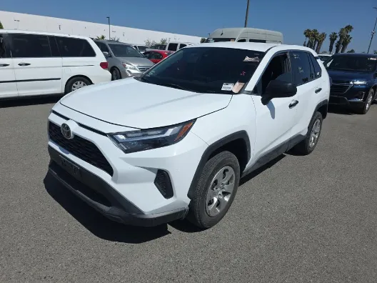 White 2023 Toyota RAV4 LE for sale in Plano, TX