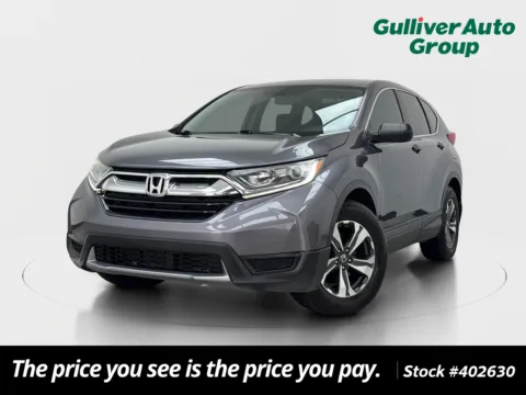 Gray 2019 Honda CR-V LX for sale in Plano, TX