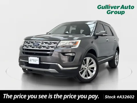 Gray 2019 Ford Explorer Limited for sale in Plano, TX