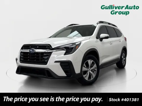 White 2023 Subaru Ascent Premium for sale in Plano, TX