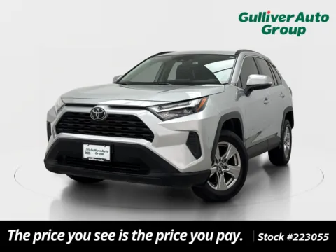 Silver 2023 Toyota RAV4 XLE for sale in Plano, TX
