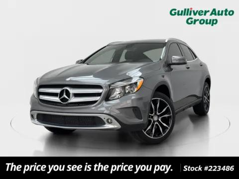 Gray 2016 Mercedes-Benz GLA 250 for sale in Plano, TX