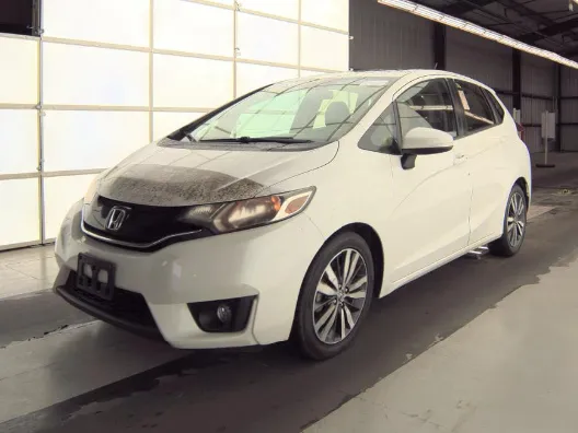 White 2016 Honda Fit EX for sale in Plano, TX