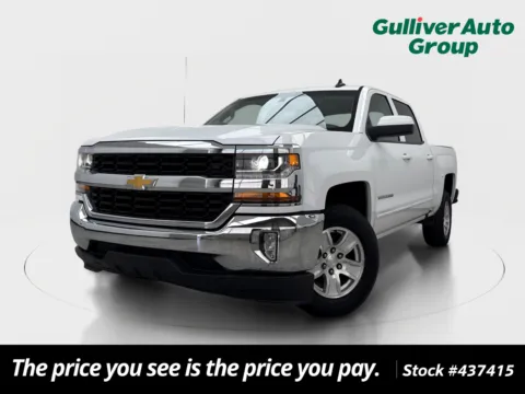 White 2018 Chevrolet Silverado 1500 LT for sale in Plano, TX