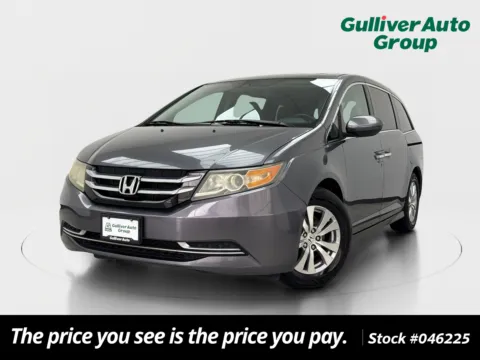 Gray 2016 Honda Odyssey EX-L for sale in Plano, TX