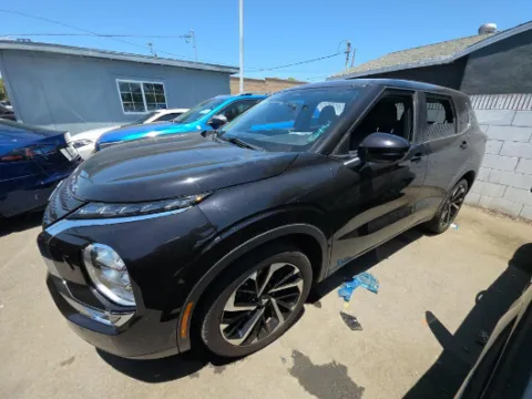 Black 2022 Mitsubishi Outlander Black Edition for sale in Plano, TX