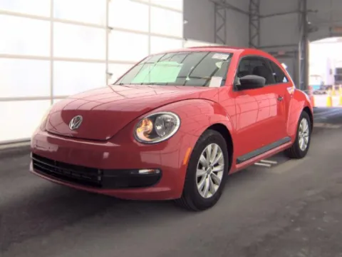 Red 2015 Volkswagen Beetle 1.8T Classic for sale in Plano, TX