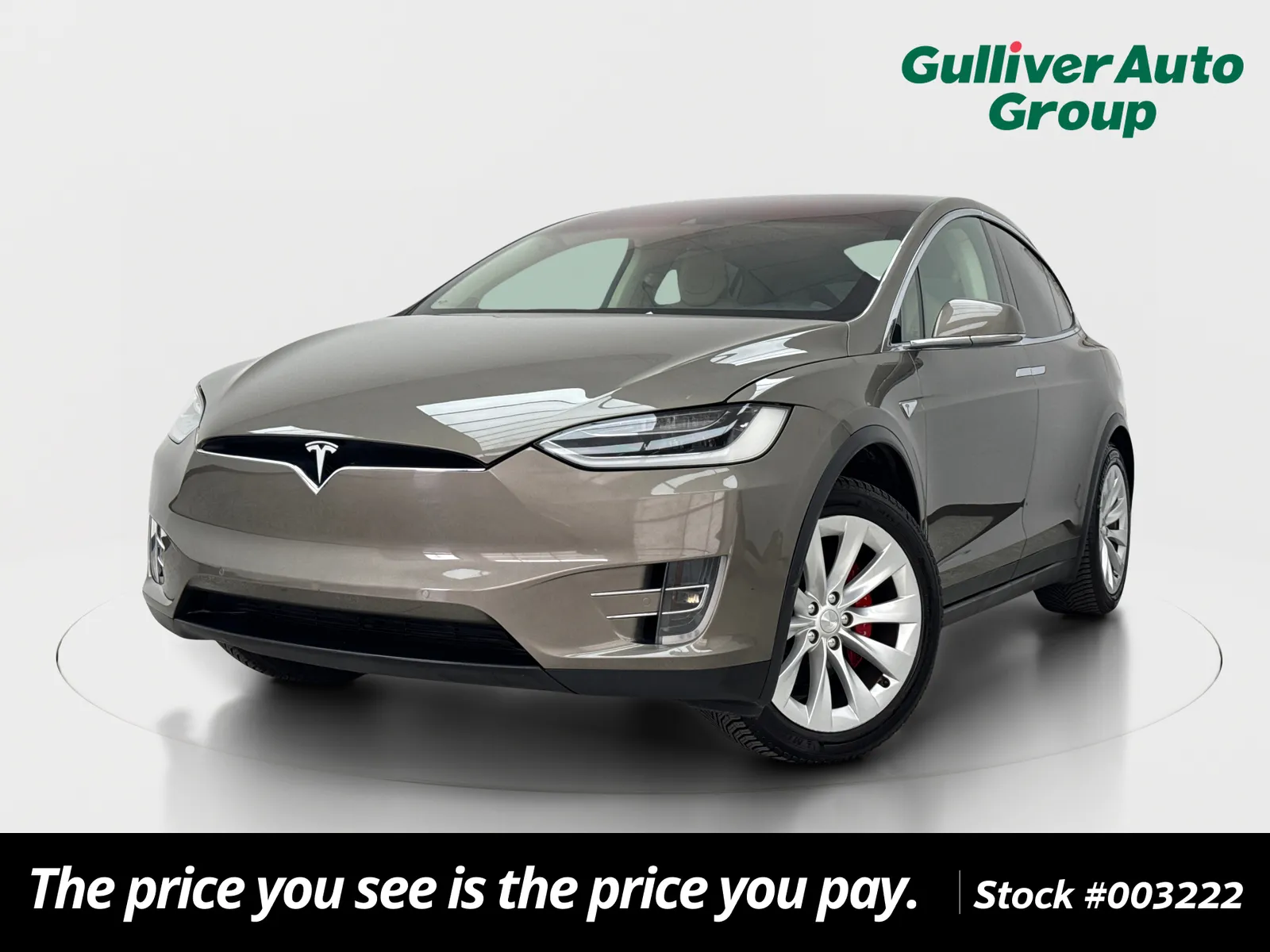Beige 2016 Tesla Model X P90D for sale in Plano, TX