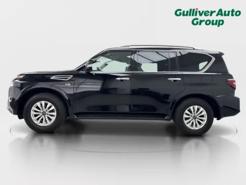 Another view of 2021 Nissan Armada SV for sale in Plano, TX at Gulliver Auto Group
