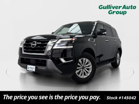 Black 2021 Nissan Armada SV for sale in Plano, TX