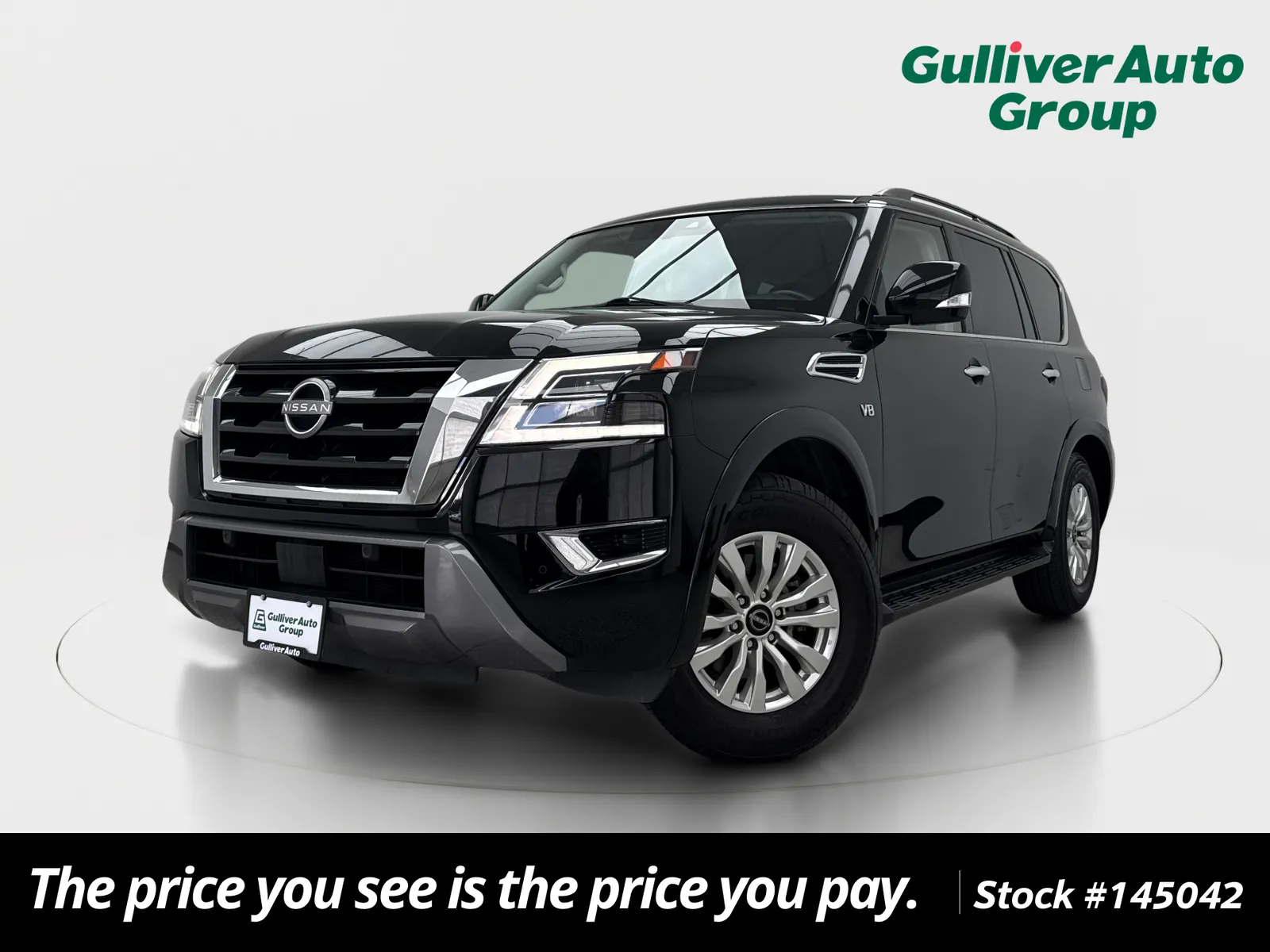 Black 2021 Nissan Armada SV for sale in Plano, TX