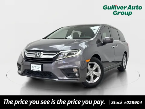 Gray 2019 Honda Odyssey EX for sale in Plano, TX