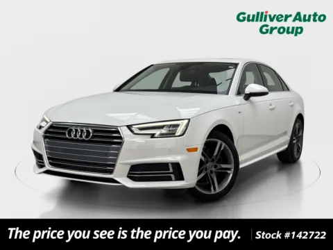 White 2018 Audi A4 2.0T ultra Premium for sale in Plano, TX