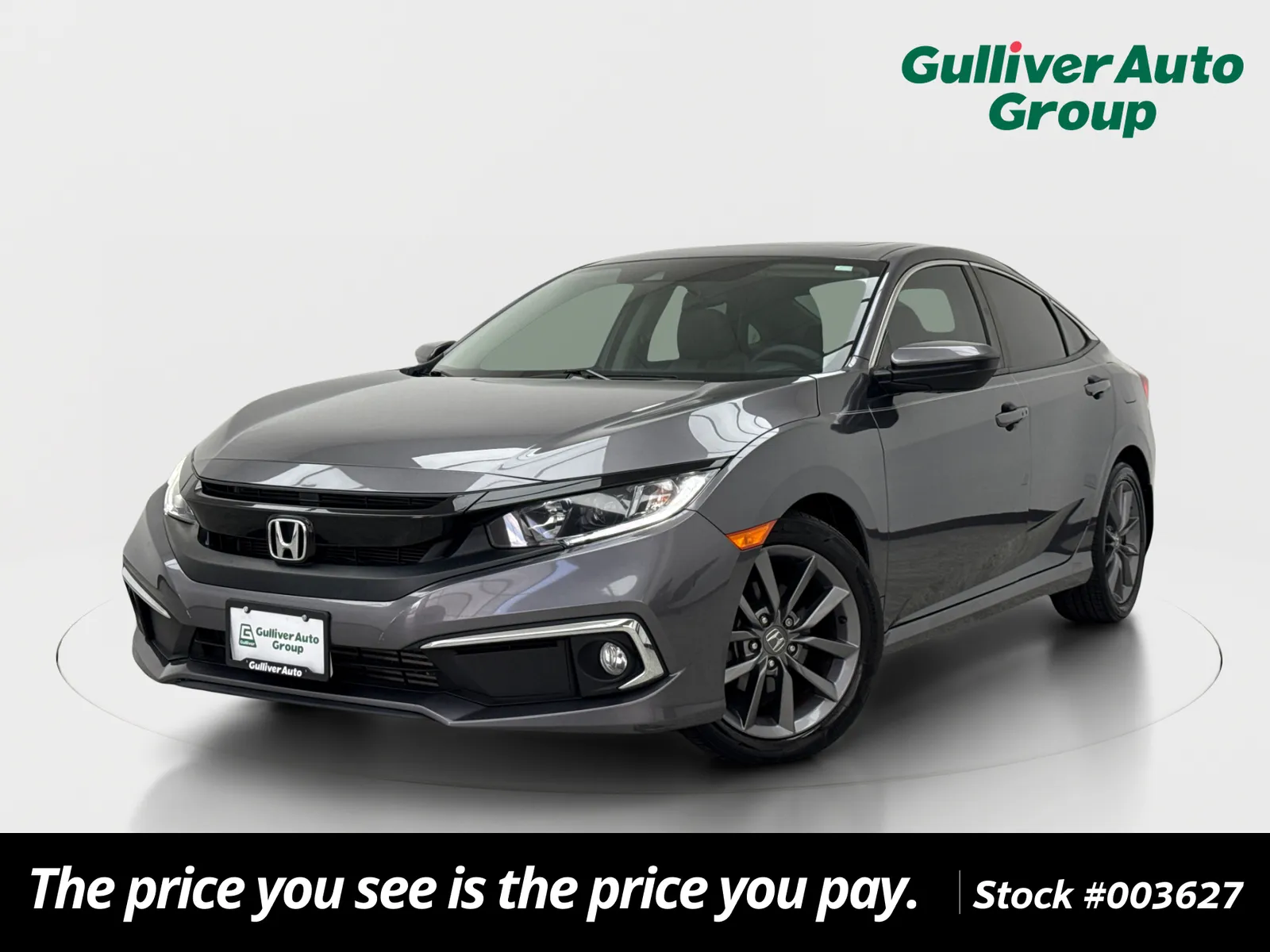 2020 Honda Civic EX for sale in Plano, TX