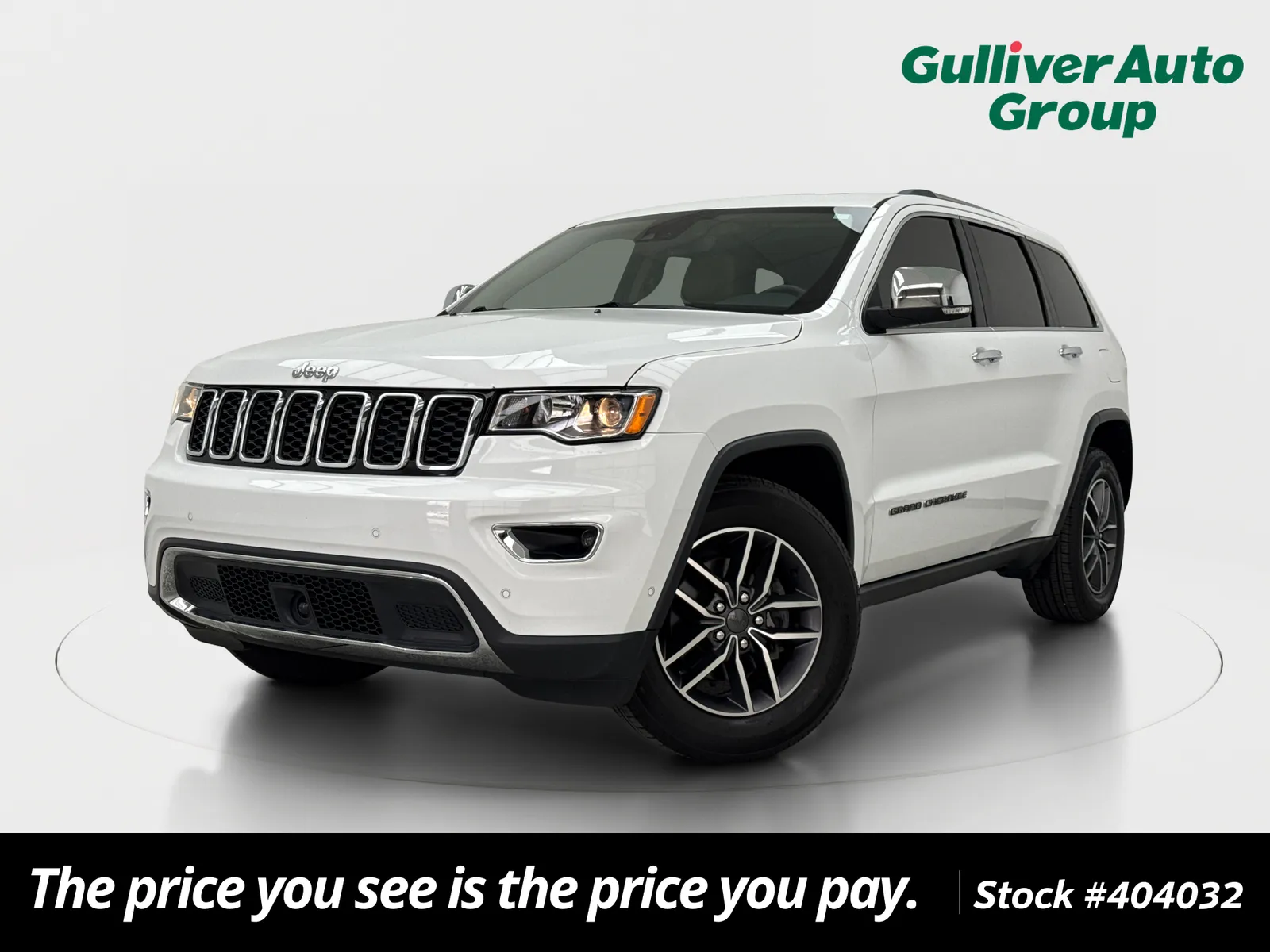 White 2020 Jeep Grand Cherokee Limited for sale in Plano, TX