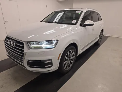 White 2019 Audi Q7 45 Premium Plus for sale in Plano, TX