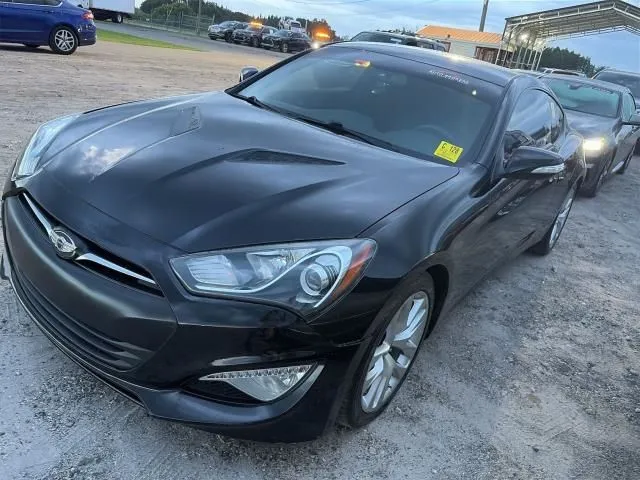 Black 2015 Hyundai Genesis Coupe 3.8 for sale in Plano, TX