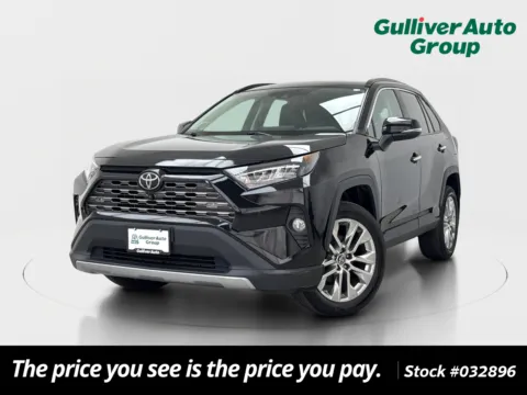 Black 2019 Toyota RAV4 Limited for sale in Plano, TX