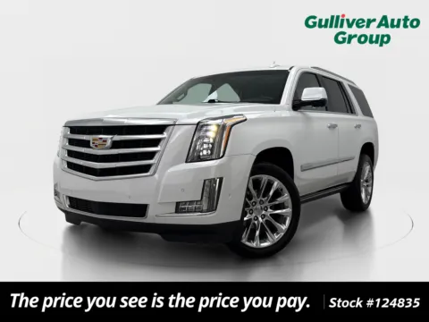 White 2019 Cadillac Escalade Premium Luxury for sale in Plano, TX