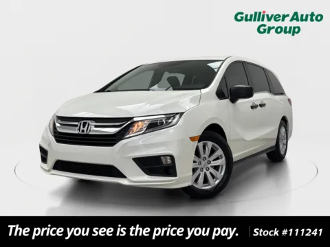 White 2019 Honda Odyssey LX for sale in Plano, TX