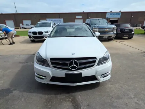 White 2015 Mercedes-Benz C-Class C 250 for sale in Plano, TX