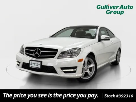 White 2015 Mercedes-Benz C-Class C 250 for sale in Plano, TX