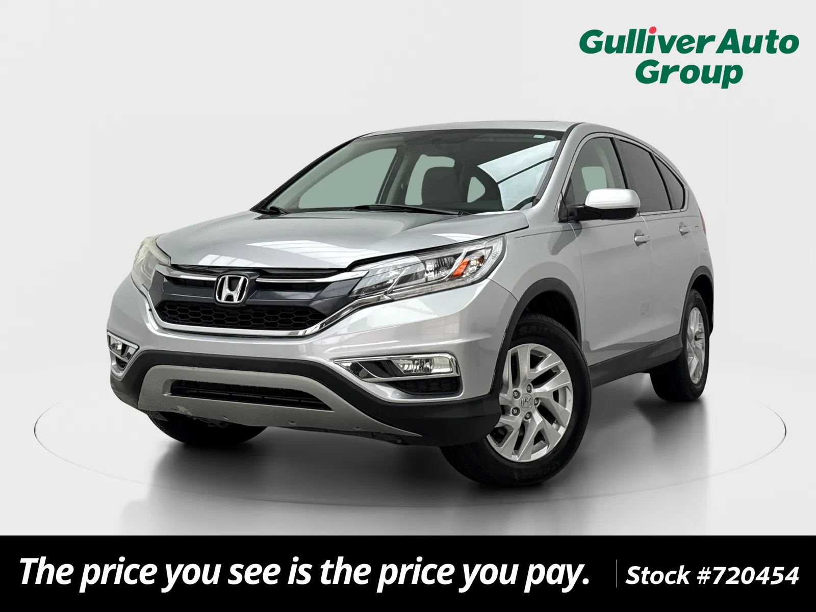 Silver 2016 Honda CR-V EX for sale in Plano, TX