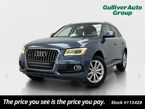 Blue 2016 Audi Q5 2.0T Premium for sale in Plano, TX