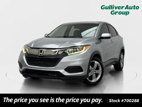 Gray 2020 Honda HR-V LX for sale in Plano, TX