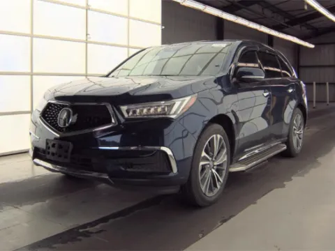 Blue 2019 Acura MDX 3.5L Technology Package for sale in Plano, TX