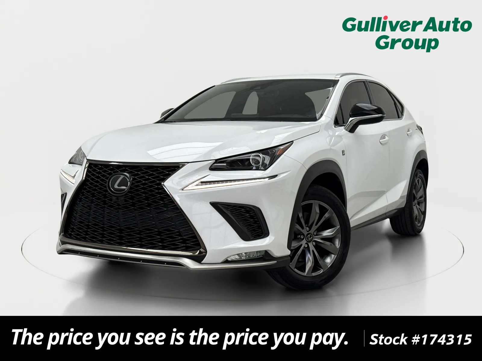 White 2020 Lexus NX 300 F Sport for sale in Plano, TX