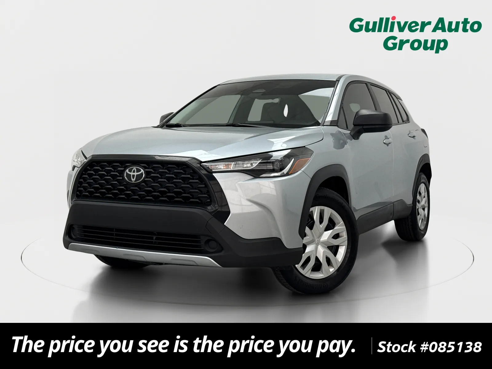 Silver 2024 Toyota Corolla Cross L for sale in Plano, TX