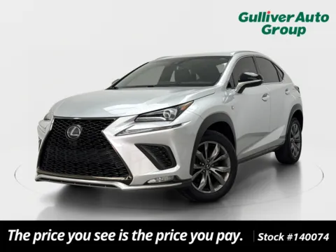 Silver 2019 Lexus NX 300 F Sport for sale in Plano, TX