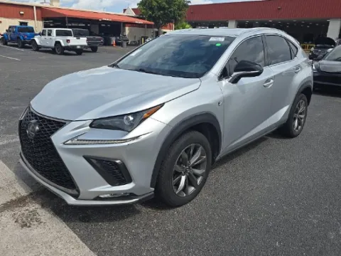 Silver 2019 Lexus NX 300 F Sport for sale in Plano, TX
