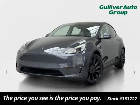 Gray 2022 Tesla Model Y Performance for sale in Plano, TX