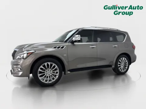 Photos of 2015 INFINITI QX80 for sale in Plano, TX at Gulliver Auto Group