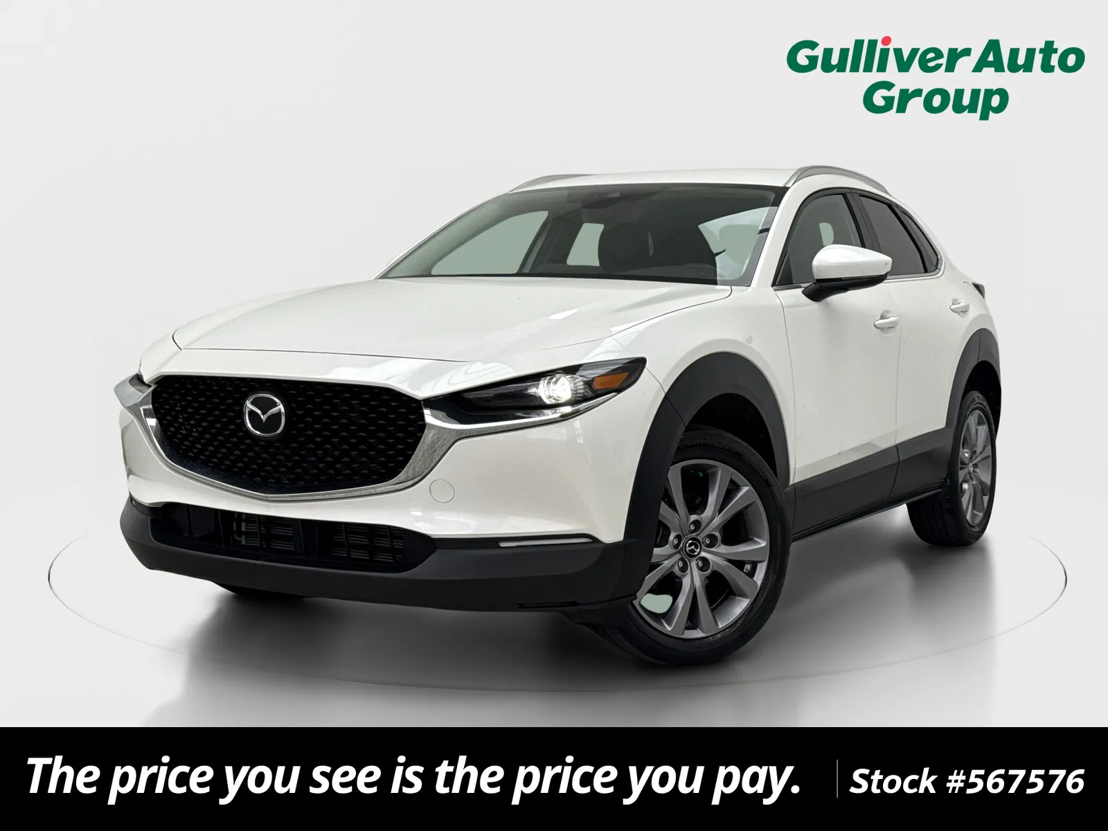 White 2023 Mazda CX-30 2.5 S Preferred Package for sale in Plano, TX