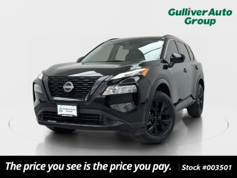 Black 2023 Nissan Rogue SV for sale in Plano, TX
