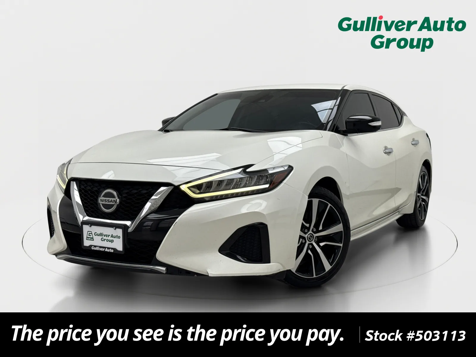 White 2022 Nissan Maxima SV for sale in Plano, TX