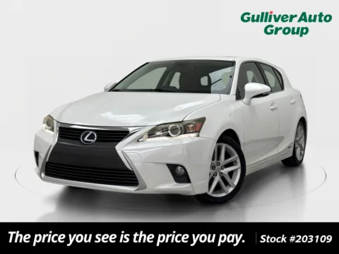 White 2014 Lexus CT 200h for sale in Plano, TX