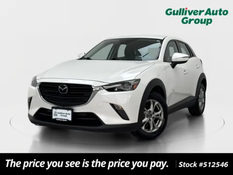White 2021 Mazda CX-3 Sport for sale in Plano, TX