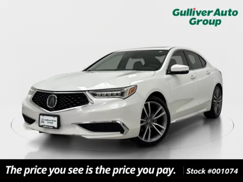 White 2020 Acura TLX 3.5L Technology Pkg for sale in Plano, TX