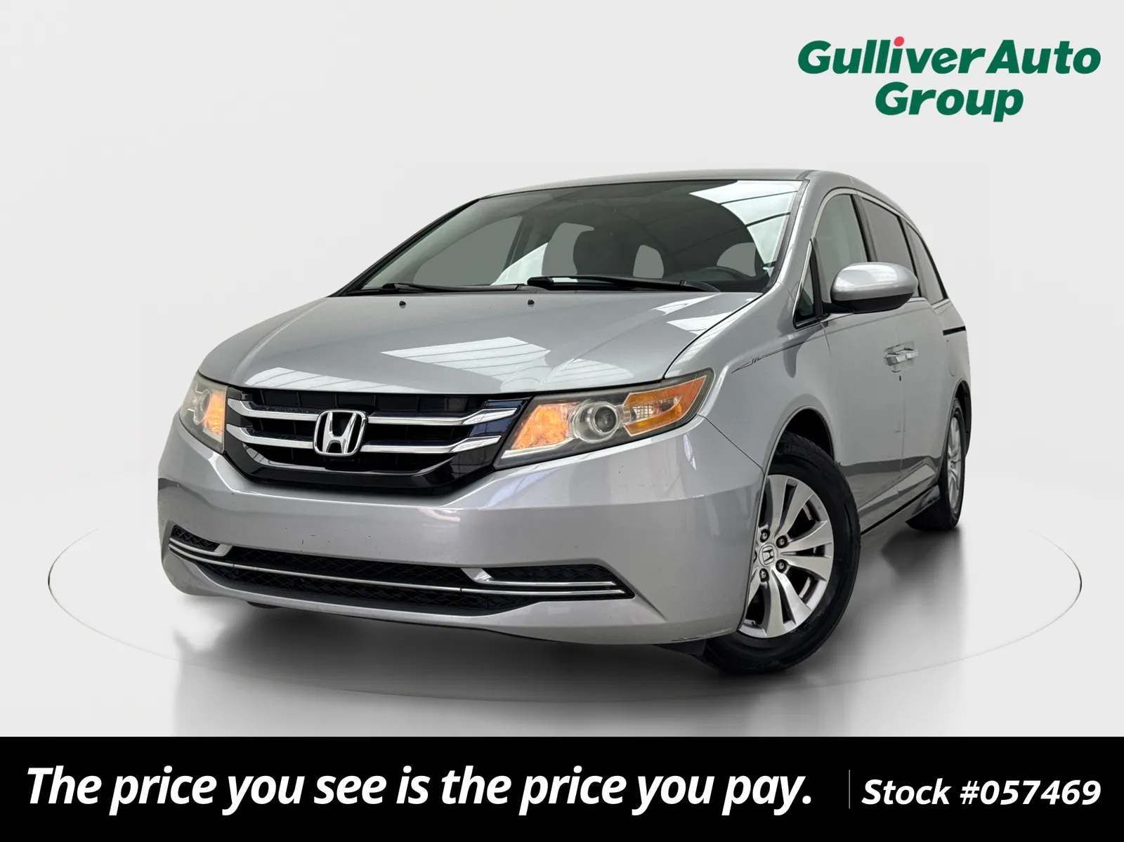 Silver 2016 Honda Odyssey SE for sale in Plano, TX