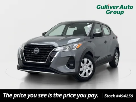 Gray 2022 Nissan Kicks S for sale in Plano, TX