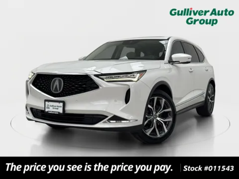 White 2022 Acura MDX Technology for sale in Plano, TX