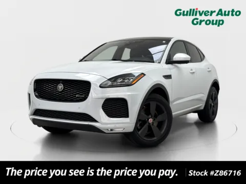 White 2020 Jaguar E-PACE Checkered Flag Edition for sale in Plano, TX