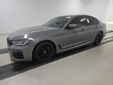 Gray 2021 BMW 5 Series 530i for sale in Plano, TX