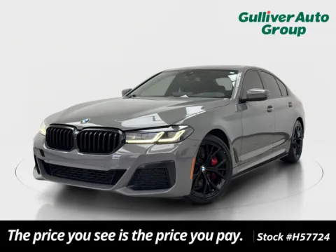 Photos of 2021 BMW 5 Series 530i for sale in Plano, TX at Gulliver Auto Group